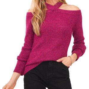 New Sam & Jess Cold Shoulder Sweater Top.
